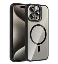 Joko Apple iPhone 14 Pro Max Remim Lensli Magsafe Standlı Kapak - Siyah