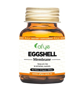 Afye Eggshell Membrane Yumurta Kabuğu Takviye Edici Gıda 30 Kapsül