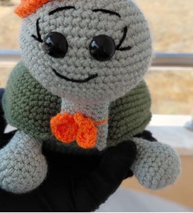 Amigurumi Sevimli Kaplumbağa/ Çocuk Hediyesi