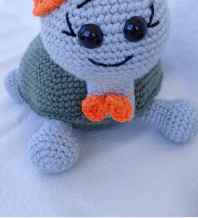El yapımı Örgü Oyuncak Tosbik - Amigurumi Sevimli Kaplumbağa/ Çocuk Hediyesi