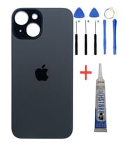 Apple iPhone 15 Plus Arka Kapak Pil Kapağı +Tamir Seti ve Yapıştırıcı (Açık Pembe)