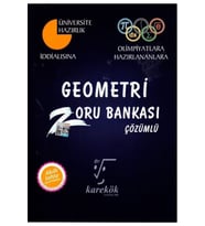 Karekök Yayınları I?ddialısına Geometri Zoru Bankası Çözümlü (Çok Renkli)