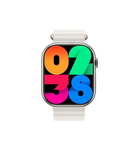Winex Watch HK9 Ultra 2 Amoled Ekran Android İos HarmonyOs Uyumlu Akıllı Saat Beyaz