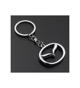 Mazda 323 1997-2003 Anahtarlık Metal 3D Krom Araba Anahtarlığı