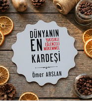 Kişiye Özel Erkek Kardeşe Hediye Bardak Altlığı Doğum Günü Hediyesi (Bej)