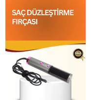 Çok Yönlü Kullanıma Uygun Saç Kurutma ve Düzleştirme Fırçası