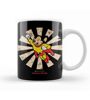 Mighty Mouse Retro Japanese Kupa Bardak Porselen