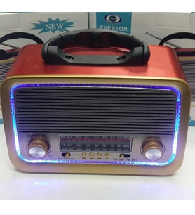 Everton RT-301 Nostalji Bluetooth 3 Band Radyo LED Lİ MÜZİK ÇALAR
