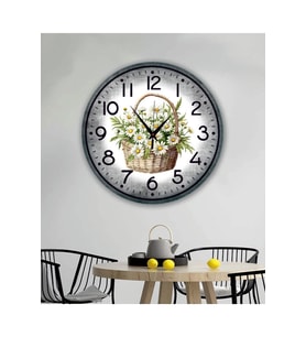 bilge Tasarım RETRO Duvar Saati 40 x 40 CM (Karışık)