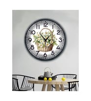 bilge Tasarım RETRO Duvar Saati 40 x 40 CM (Karışık)