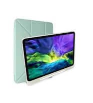 Newface Apple iPad 10.2 (8.nesil) Kılıf Kalemlikli Mars Tablet Kılıfı - Açık Yeşil