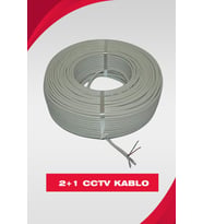100MT 2+1 CCTV KAMERA KABLOSU 0,22MM - GÜVENLİK KAMERA SİSTEMİ