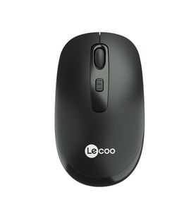 LECOO WS205 Kablosuz 1600dpi Optic Siyah Mouse