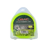 Orac 3,30 mm 46 mt yeşil altı köşe misina ot biçme ipi