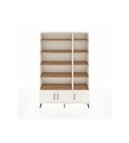 Arges Dolap 10 Raflı 3 Kapaklı 132x30x195 Aytaşı-Aytaşı/Çam