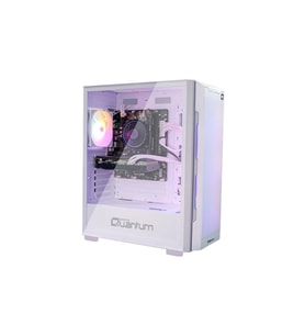 Quantum Gaming Snapfire White 650w 4 Fanlı Mesh Beyaz Gaming Masaüstü Kasa