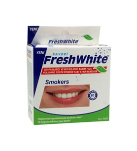 FRESH WHİTE SMOKERS DİŞ TOZU 50 GR