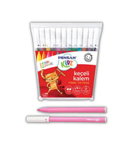 Keçeli Kalem 12 Lı Renk Pensan Keçeli Kalem 1 Paket (Karışık)