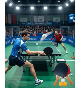 Masa Tenisi Oyun Seti 2 Raket 3 Top Evde Spor ve Eğlence