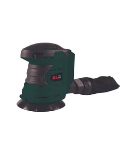Klpro KLEZ18-00 18V 125mm Şarjlı Eksantrik Zımpara Aküsüz/Solo Tek Makine (Yeşil)