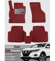Nissan Qashqai (2014-2021) Uyumlu EVA Paspas Tam Set–Birebir Uyum,Su Geçirmez,Kolay ve Hızlı Montaj