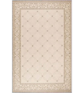 Eliana Home Baskılı, Yıkanabilir Kaymaz Taban Salon Halısı LNA1773 100x150 cm (Bej)