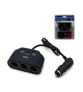 Drs Tuning 3'lü çakmak soketi 120w 12v 3.1A usb type-c ICCA109