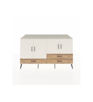 Kronos Konsol 5 Raflı 3 Çekmeceli 4 Kapaklı 176x59x99 Aytaşı-Aytaşı/Çam