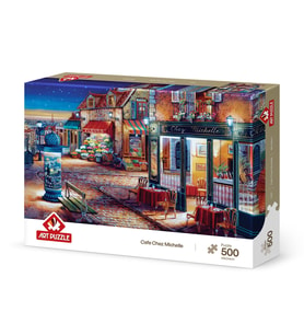 Art Puzzle Cafe Chez Michelle 500 Parça Puzzle