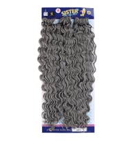 Mulvxprk  Prk02  Sister Afro Dalgası Saç - Orta Ton Gri Grey 2  (Mulvix)