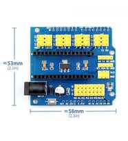 Arduino Nano 3.0 IO Proto Shield Genişleme Kartı Kolay Bağlantı