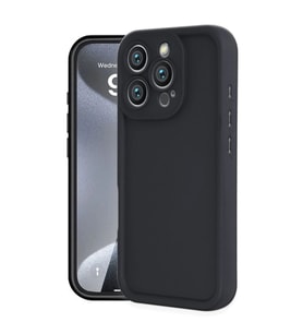Apple İphone 16 Pro Max Kılıf Viera Silikon - Siyah
