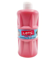 Lets Akrilik Boya 500 ml Kırmızı