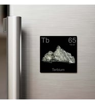Terbium (Terbiyum) Elementi – Buzdolap Magneti – 9x9 cm