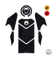 Grippatch - Honda NT1100 2025 ile Uyumlu Kaydırmaz 6D Karbon 11 Parça Tank Pad Seti GC27