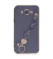 Samsung Galaxy J7 Kılıf Esila Silikon - Gri