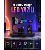 Şık Ve Fonksiyonel Rgb Led Panel Canlı Renk Yansımalı Işık Sistemi