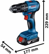 Bosch Gsb 185 Li Akülü Darbeli Matkap (Solo)