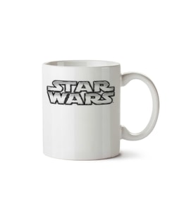 Star Wars Yazılı iki Tarafı Baskılı Kupa Bardak