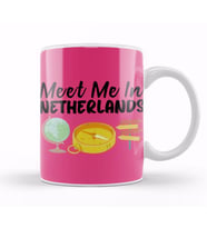 Funny Travel Netherlands Gift design lover Trippin Wanderlust Journey Adventurer Vacation Kupa Bardak Porselen