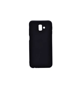 Samsung Galaxy J6 Plus Uyumlu Kılıf Zore Premier Silikon Kapak (Siyah)