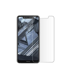 Nokia 5.1 Uyumlu Kılıf Dostu Ön Koruma Cam Ekran Koruyucu