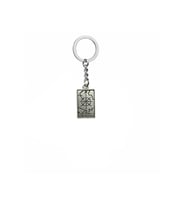 The World Tarot Kartı Figürlü Anahtarlık – Zamak Metal Mistik Unisex Aksesuar