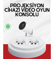 3D Oyun Destekli Kablosuz Ev Sinema Projeksiyon Cihazı