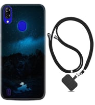 Reeder P13 Blue Plus Kılıf Desenli İpli Askılı Gece 1633