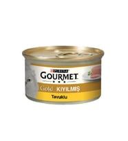 Purina Gold Kıyılmış Tavuklu Kedi Konservesi 85 gr