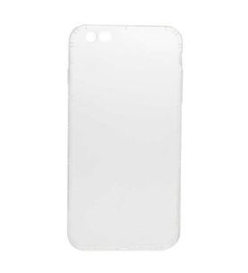 Apple iPhone 6 Plus Uyumlu Kılıf Zore Süper Silikon Kapak (Renksiz)