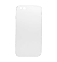 Apple iPhone 6 Plus Uyumlu Kılıf Zore Süper Silikon Kapak (Renksiz)
