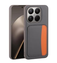 Xiaomi 15T Uyumlu Kılıf Kartlıklı Zore X-Kart Silikon Kapak
