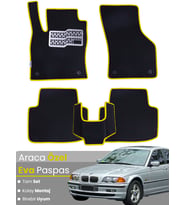 BMW 3 SERİSİ E46 (1997-2006) Uyumlu EVA Paspas Tam Set–Araca Özel,Su Geçirmez,Kolay Montaj